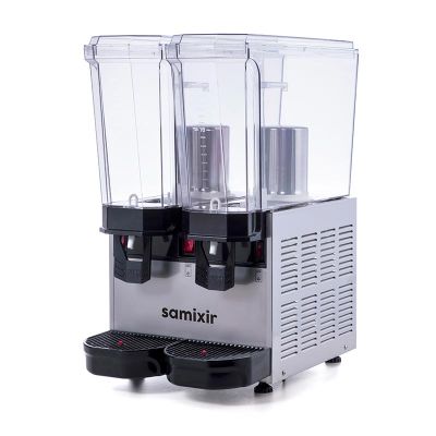 Samixir 40.SSI Klasik Twin Soğuk İçecek Dispenseri, 20+20 L, Fıskiyeli, Inox - Görsel 2