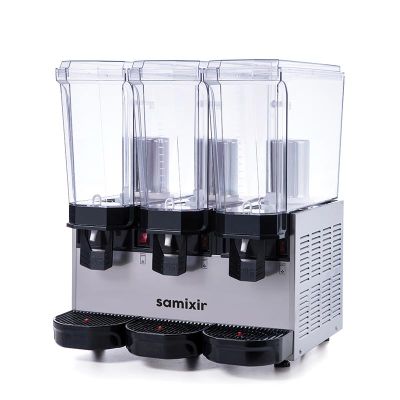 Samixir 60.SSSI Klasik Triple Soğuk İçecek Dispenseri, 20+20+20 L, Fıskiyeli, Inox - Görsel 2