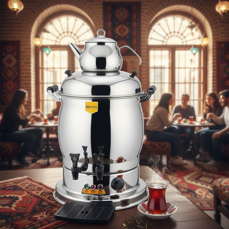 Remta R28 Magnum Çay Makinesi, 2 Demlikli, 23 L - Görsel 2