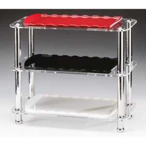 Zicco ZCP-572 Melamin Tepsili Teşhir Standı, 3 Katlı, 38 cm