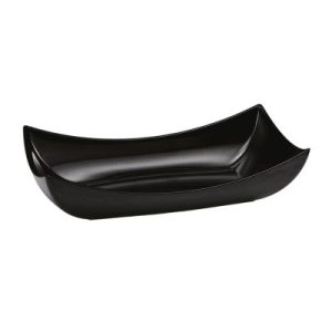 Zicco K-2023 Melamin Büyük Boy Teşhir Tabağı, 47.5x26x8 cm, Beyaz