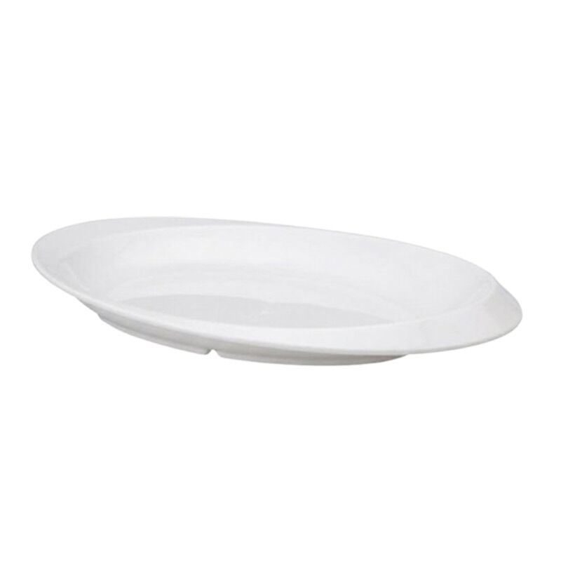 Zicco K-2200 Melamin Kayık Model Teşhir Tepsisi, 26x40x4 cm, Beyaz