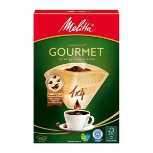 Melitta 1x4 Gourmet Kahve Filtre Kağıdı