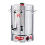 SilverInox 1905 Çay Makinesi, Metal Basmalı Musluklu, 80 Bardak Kapasiteli, 9 L