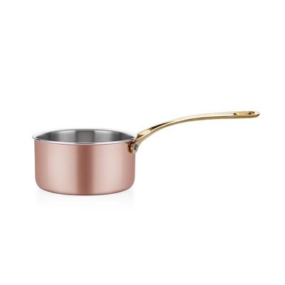 Altınbaşak Multi Metal Bakır Kaçerola, 18 cm - Görsel 2