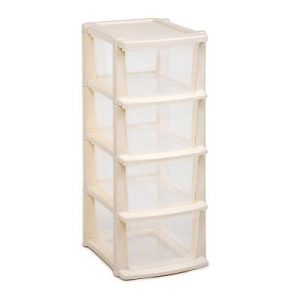 Bora Plastik Multi Store Düzenleyici, 4 Çekmeceli, 78 cm