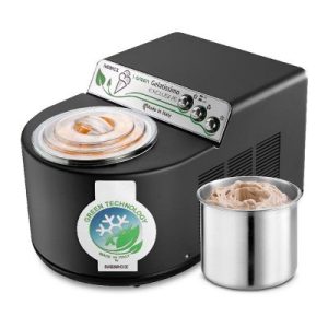 Nemox Gelatissimo Exclusive i-Green Dondurma Makinesi, Siyah