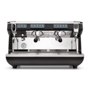 Nuova Simonelli Appia Life Tall Cup Easy Cream Tam Otomatik Espresso Kahve Makinesi, 2 Gruplu, Siyah