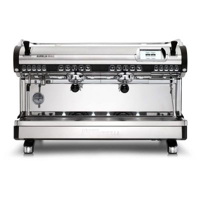 Nuova Simonelli Aurelia Wave Volumetric Tam Otomatik Easy Cream Espresso Kahve Makinesi, 2 Gruplu, Siyah