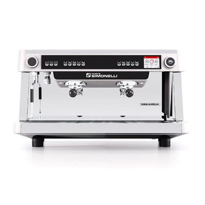 Nuova Simonelli Nuova Aurelia XT Otomatik Dozaj Ayarlı Espresso Kahve Makinesi, 2 Gruplu, Beyaz