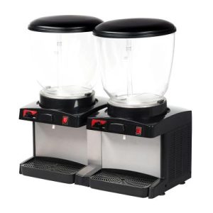 Omake Fıskiyeli Manuel İkili Soğuk İçecek Dispenseri, 2x22 L