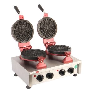 Omake WFL01.E22 Z5F Zamanlayıcılı Çiçek Çiftli Waffle Makinesi, Elektrikli