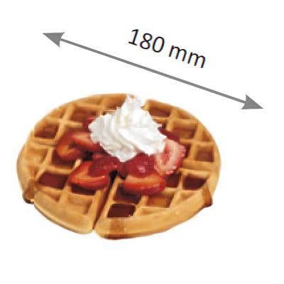 Omake WFL01.E22 Z5F Zamanlayıcılı Kare Model Çiftli Waffle Makinesi, Elektrikli - Görsel 2