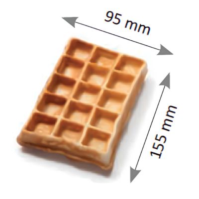 Omake WFL21 Klasik Kare Waffle Kalıp Takımı - Görsel 2