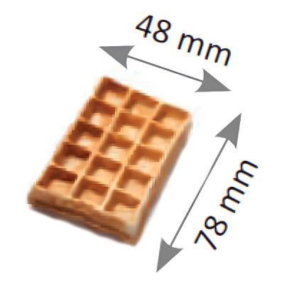 Omake WFL21 Mini Belçika Waffle Kalıp Takımı - Görsel 2