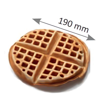 Omake WFL21.E12 Z5F Zamanlayıcılı Americano Tekli Waffle Makinesi, Elektrikli - Görsel 2