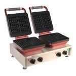 Omake WFL21.E22 Z5F 0201 Zamanlayıcılı Belçika Çiftli Waffle Makinesi, Elektrikli