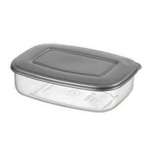 Bora Plastik Oval Saklama Kabı, 0.35 L