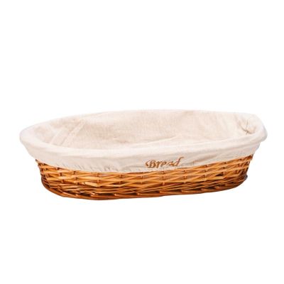 Zicco JN-5540 Dikdörtgen Ekmek Sepeti, 55x40x12 cm, Açık Renk