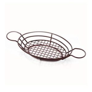 Altınbaşak Oval Sunum Sepeti, 28x20x6 cm