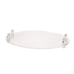 Zicco ZCP-583 Akrilik Oval Teşhir Standı, 60x40 cm