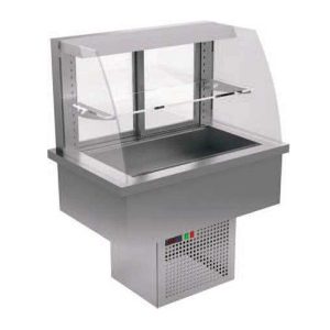 Öztiryakiler Ankastre Mini Sıcak Self Servis Teşhir Dolabı, 180 L