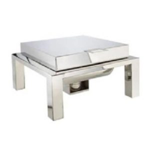 Öztiryakiler Ayaklı Dikdörtgen Chafing Dish, GN 2/3,6 L, Jel Yakıtlı
