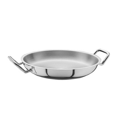 Öztiryakiler İndüksiyon Uyumlu Çift Saplı Tava, 36 cm, Parlak