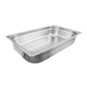 Öztiryakiler GN 1/1-40 mm Köşe Desenli Delikli Gastronorm Küvet