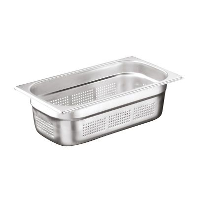 Öztiryakiler GN 1/3-100 mm Köşe Desenli Delikli Gastronorm Küvet