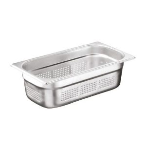 Öztiryakiler GN 1/3-65 mm Köşe Desenli Delikli Gastronorm Küvet