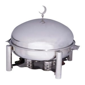 Öztiryakiler Ortadoğu Model Chafing Dish, 80 cm Kapak, Jel Yakıtlı