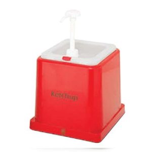 Öztiryakiler Plastik Ketçap Pompası, Kırmızı