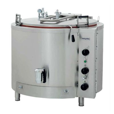 Öztiryakiler Sabit Model İndirekt Kaynatma Tenceresi, 500 L, Gazlı