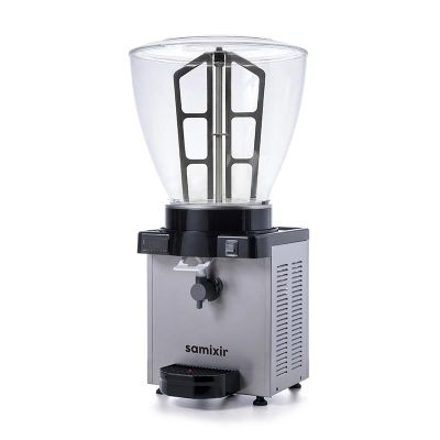 Samixir KAM40 Panaromik Dijital Köpüklü Ayran Dispenseri, 40 L, Inox - Görsel 2