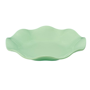 Zicco K-1043 Melamin Papatya Teşhir Tabağı, 45x7 cm, Yeşil