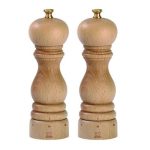 Peugeot Paris U-Select Natural Karabiber+Tuz Değirmeni, 2'li, 18 cm