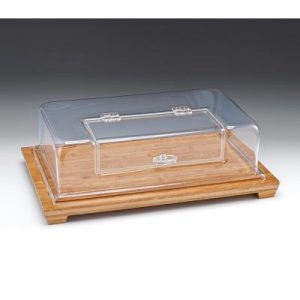 Zicco ZCP-533Ahşap Altlı Akrilik Pencere Kapaklı Muhafaza Kabı, 59x39 cm