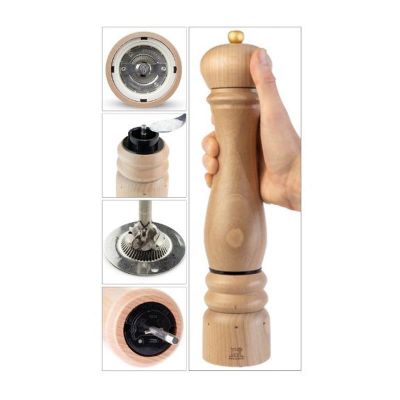 Peugeot Paris Natural Pilli Tuz Değirmeni, 34 cm - Görsel 2