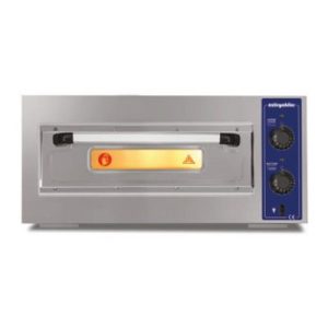 Öztiryakiler 24 cm x 4 Pizza Kapasiteli Tek Katlı Pizza Fırını, Elektrikli