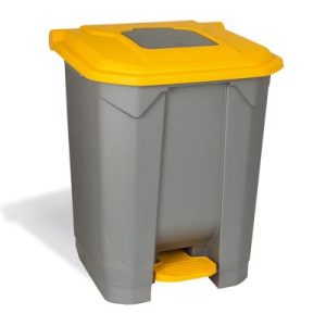 Planet UP 208 Çöp Konteyner, Pedallı, 50 L