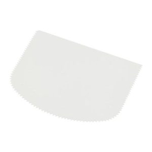 Gurmeaid Plastik Oval Zigzag Kazıyıcı, 13x10 cm