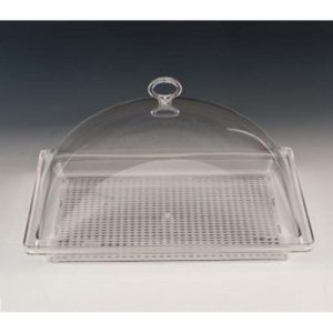 Zicco ZCP-054 Polikarbon Tepsili Kare Muhafaza Kabı, 35x35 cm