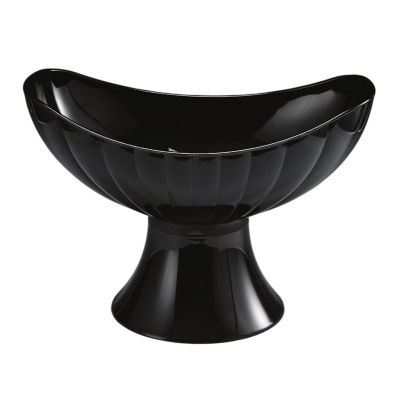 Zicco ZCP-476 Polikarbon Gondol Teşhir Kase, 42.5x25.5x29 cm, Siyah