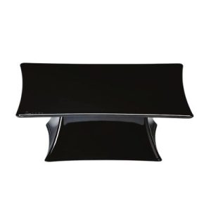 Zicco ZCP-627 Ayaklı Polikarbon Teşhir Standı, 25x25x7 cm, Beyaz