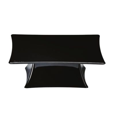 Zicco ZCP-627 Ayaklı Polikarbon Teşhir Standı, 25x25x7 cm, Beyaz