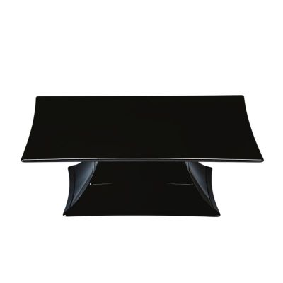 Zicco ZCP-628 Ayaklı Polikarbon Teşhir Standı, 30x30x10.5 cm, Siyah