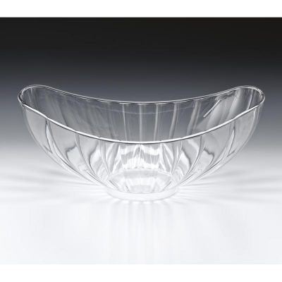 Zicco ZCP-472 Polikarbon Teşhir Kase, 42.5x25.5 cm, Şeffaf