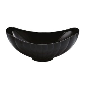Zicco ZCP-472 Polikarbon Teşhir Kase, 42.5x25.5 cm, Siyah