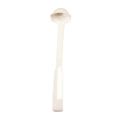 Zicco PDF-340 Polikarbon Çift Taraflı Sos Kepçe, 27 cm, Beyaz